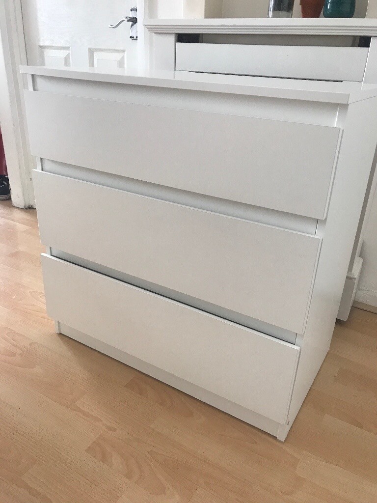 Ikea Kullen Chest Of 3 Drawers Barely Used In Hackney London