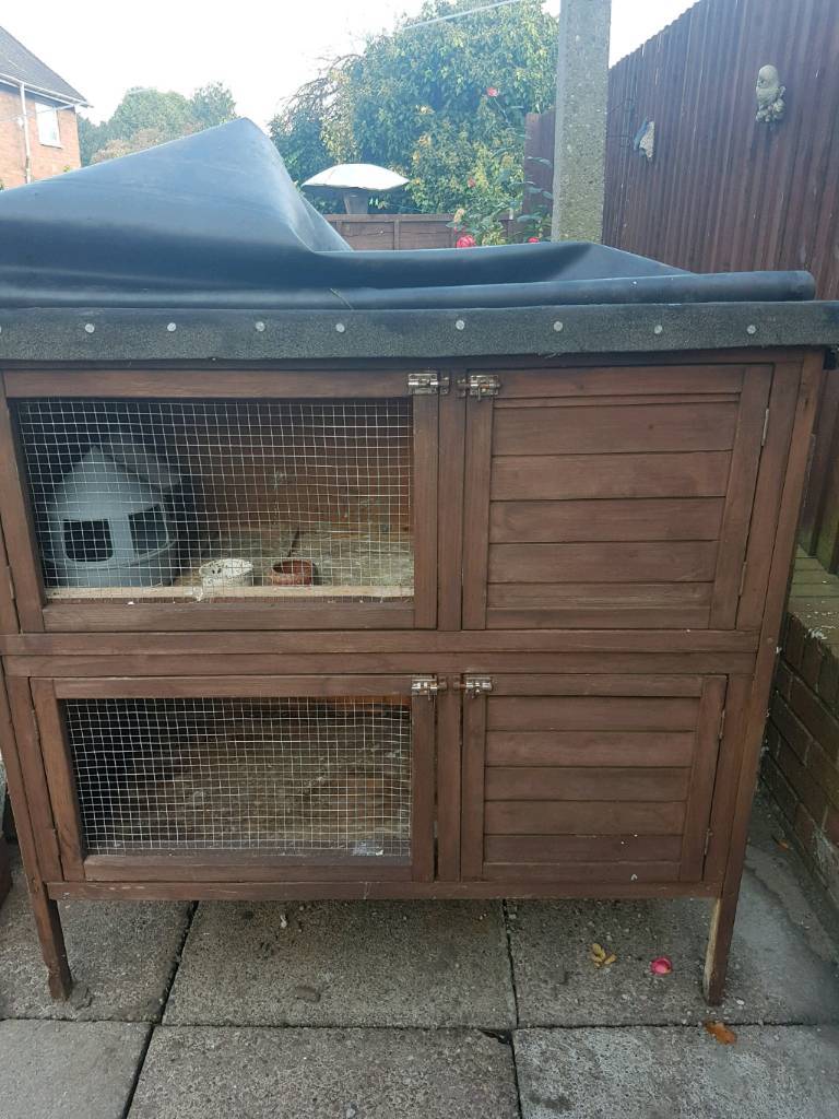 Double rabbit hutch in Hednesford, Staffordshire Gumtree