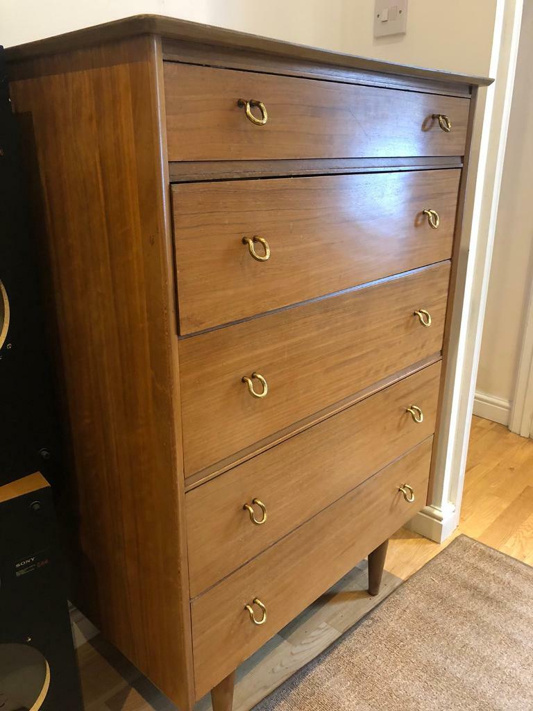 Midcentury tallboy chest of drawers in Cambridge, Cambridgeshire