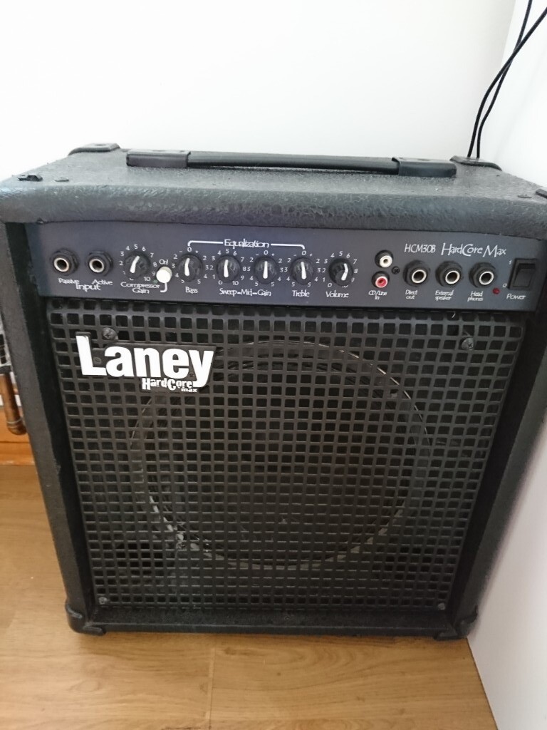 Laney 30w Hardcore Max HCM30B Bass Guitar Amp Amplifier in Headcorn