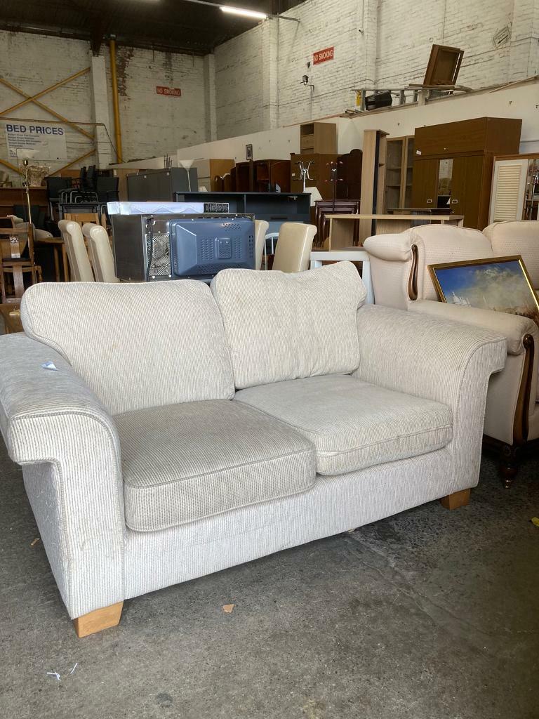 Cream fabric sofa two seater in Newcastle, Tyne and Wear Gumtree