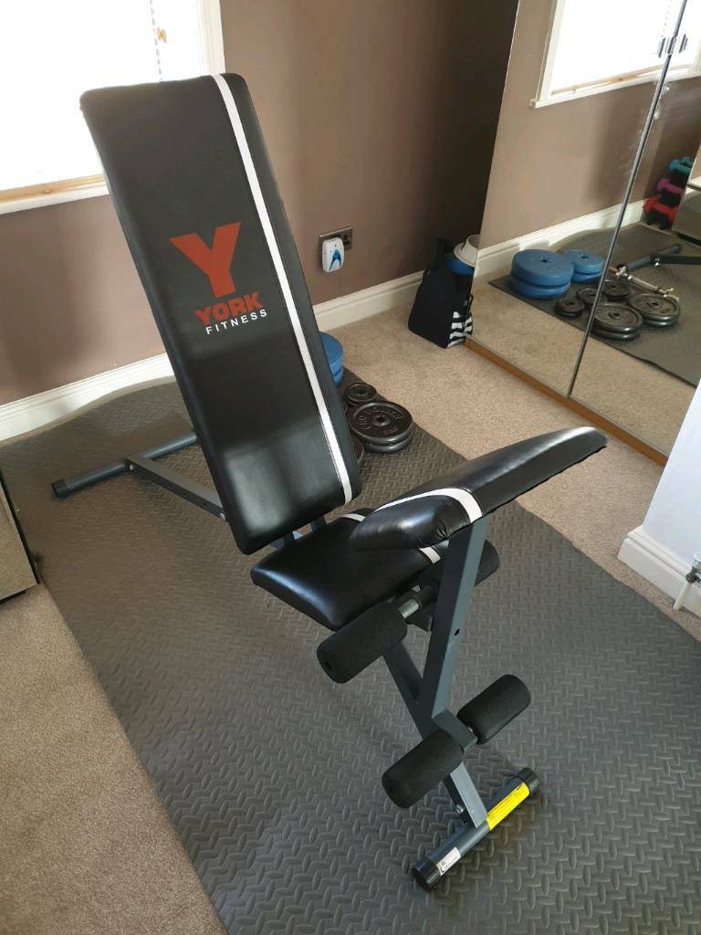 York Fitness Dumbbell Abs Workout Bench In Derby Derbyshire