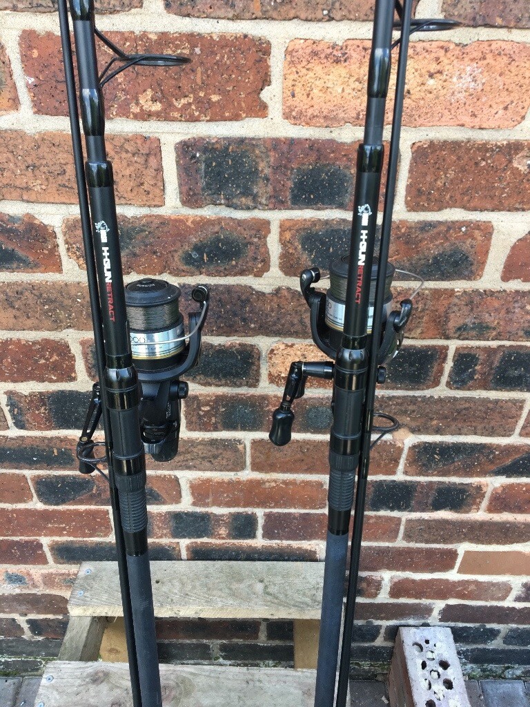 Fishing rods 2x Nash H-Gun retract carp rods in Stoke-on 