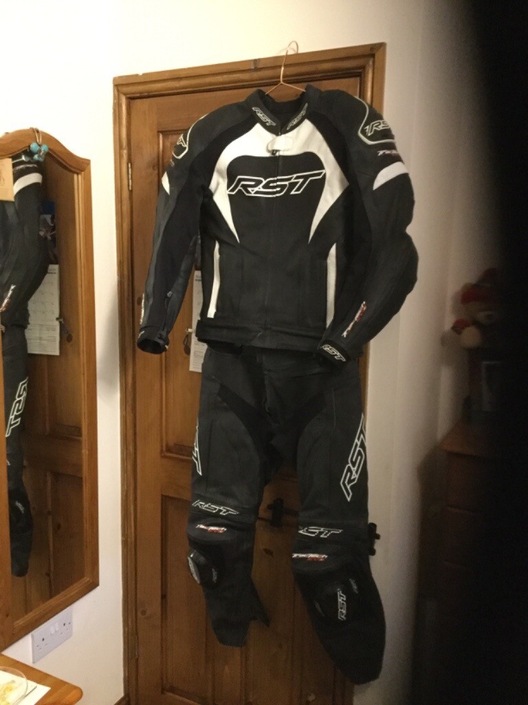 RST Track evo 2 ,2 piece motorcycle leathers in Norwich, Norfolk