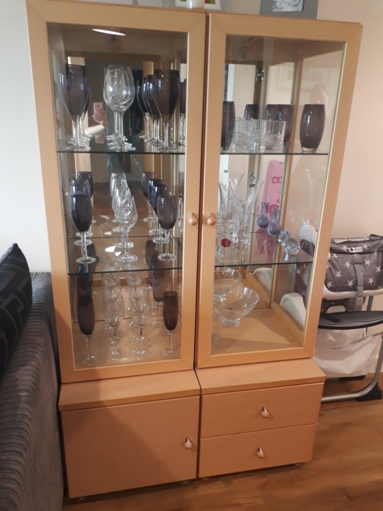 Glass and cupboard in Chelmsford, Essex Gumtree