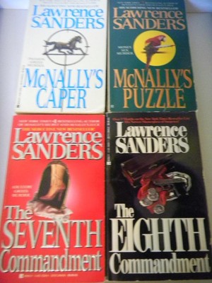 Lot of 17 LAWRENCE SANDERS Paperbacks 2ndDeadly Sin MCNALLY +