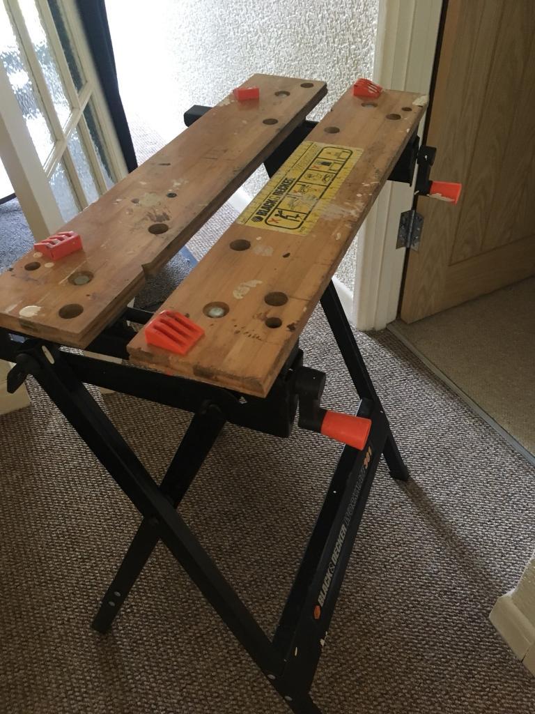 Black and decker workmate bench saw vice table in WestonsuperMare