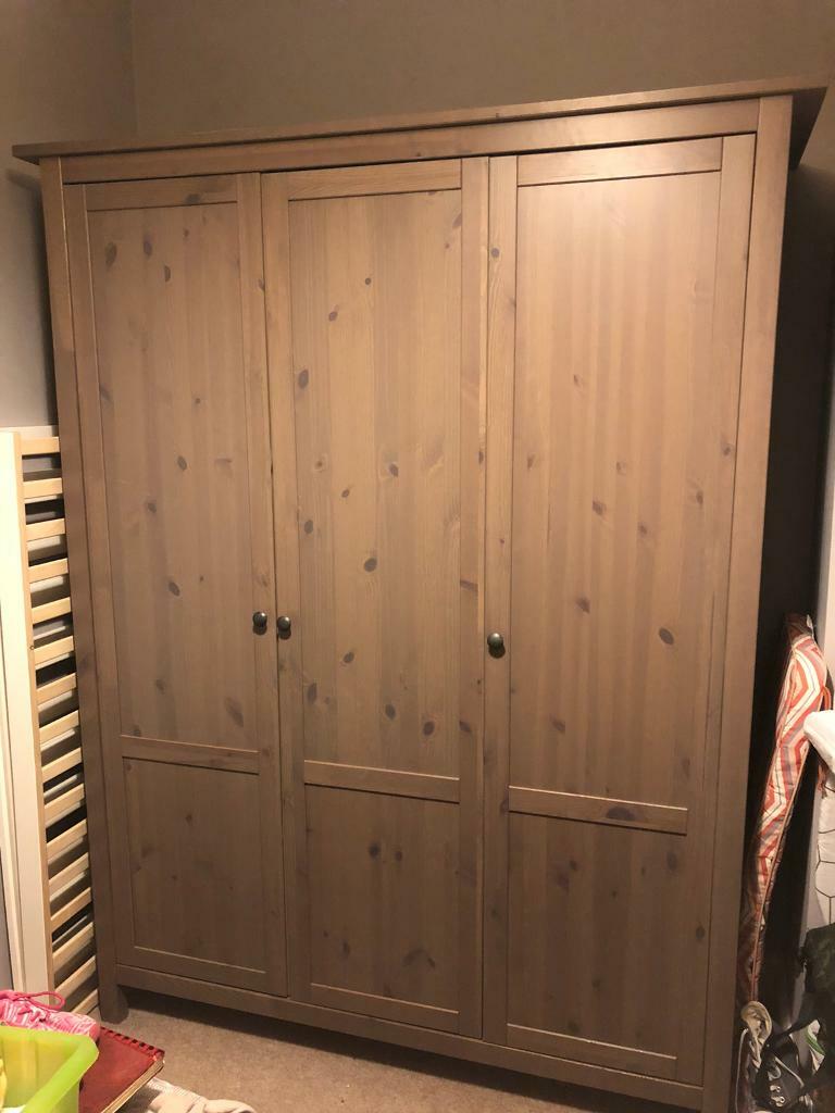 Ikea Hemnes Wardrobe And Chest Of Drawers In Blackwood