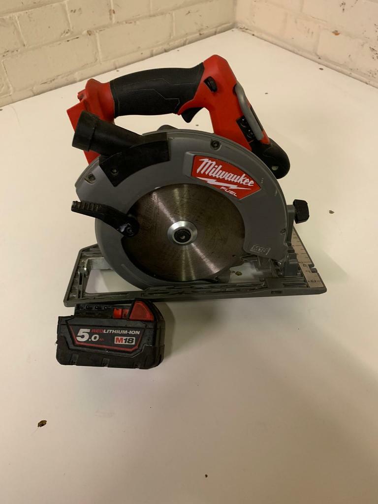 Milwaukee 18V Fuel Brushless Circular Saw in Sittingbourne, Kent