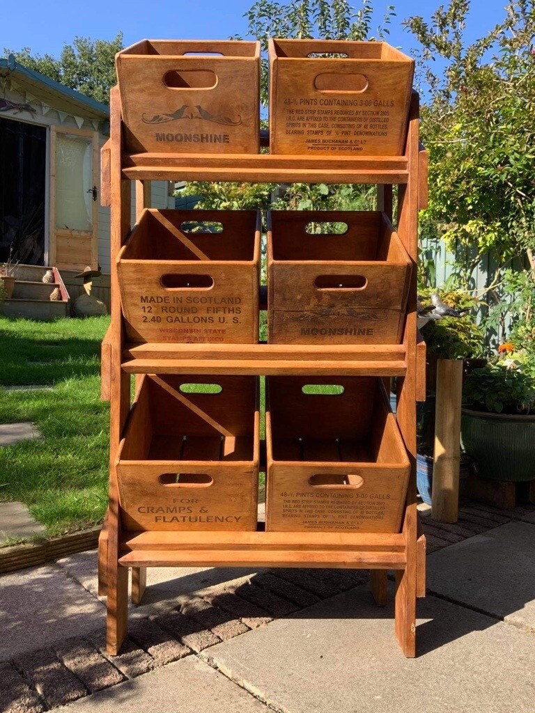 Wooden boxes storage unit in Llantwit Fardre, Rhondda Cynon Taf Gumtree