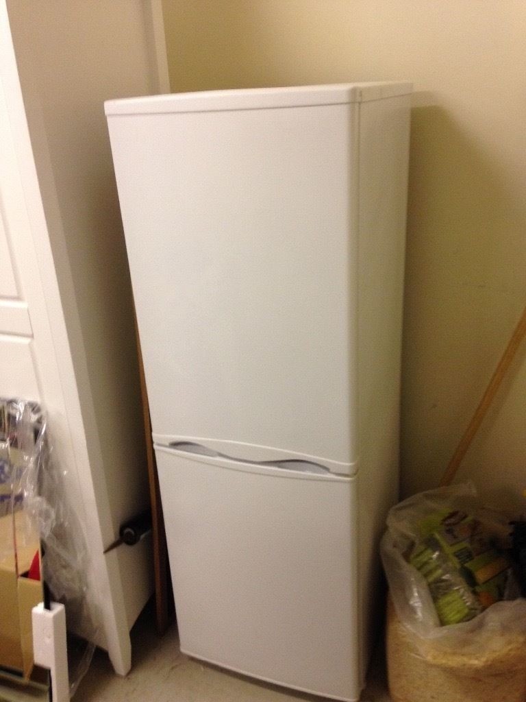 small white fridge freezer very clean possible delivery in