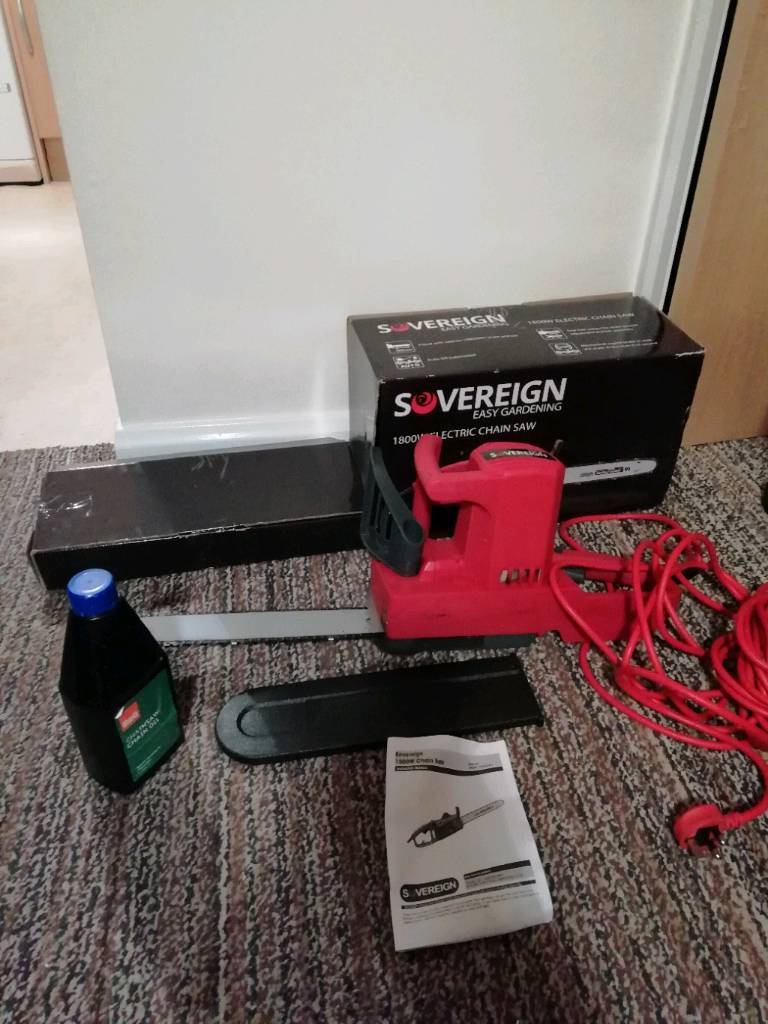 Sovereign 1800W Electric Chain Saw in Leigh, Manchester Gumtree