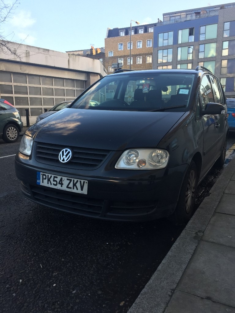 VW VOLKSWAGEN TOURAN 1.9 DIESEL 2004 (54) MANUAL SERVICE HISTORY LONG MOT  MINT