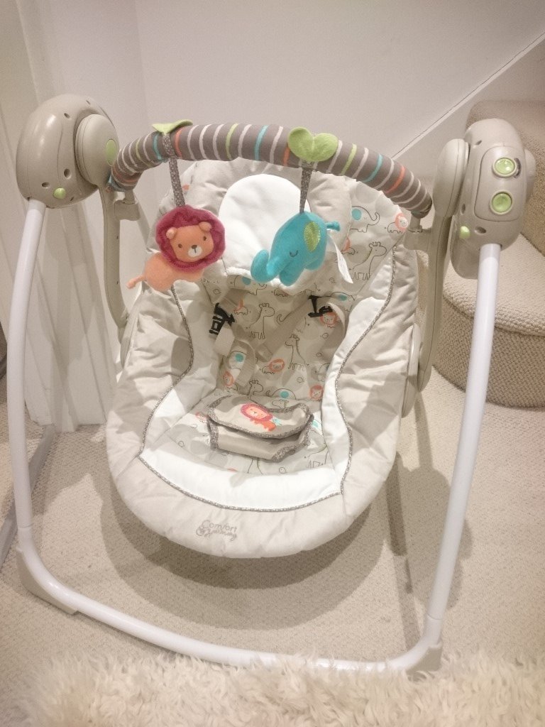 Barely used portable electric baby swing in Finchley, London Gumtree