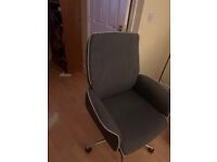 office chair (ergonomic with high back)