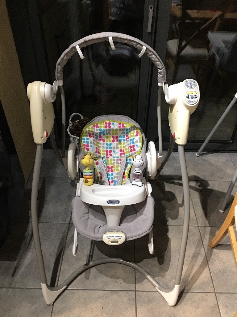 Baby swing with detachable vibrating seat in Plymouth, Devon Gumtree