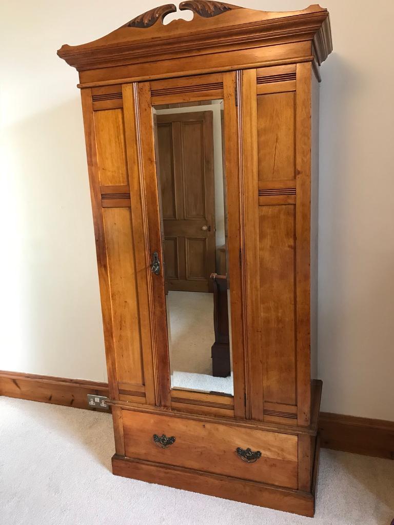 Large Antique Mirrored Wardrobe in Aberdeen Gumtree