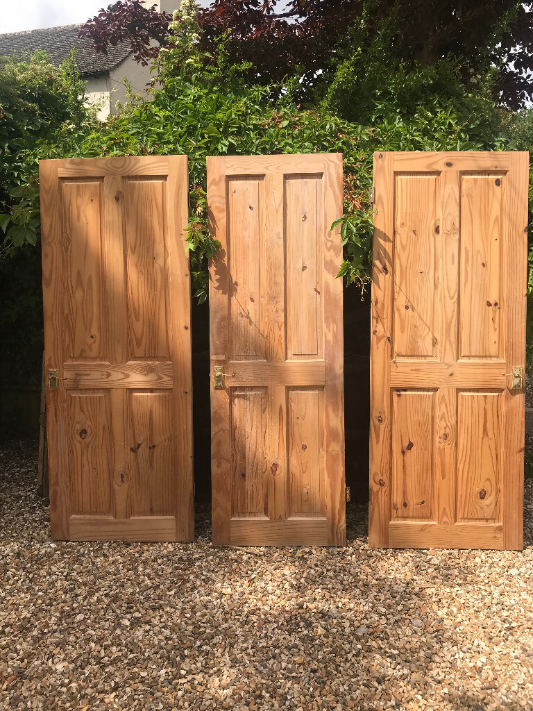 Solid pine internal doors x 3 in Chippenham, Wiltshire Gumtree