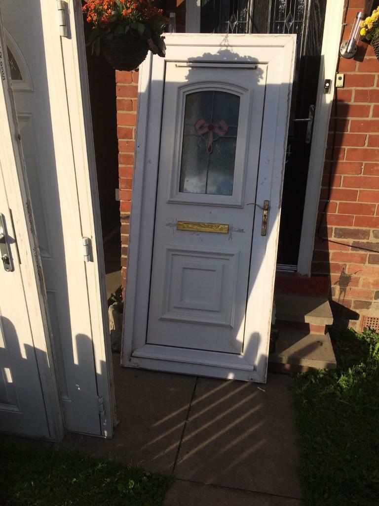 Used upvc front door ideal for shed or landlords in Newcastle, Tyne