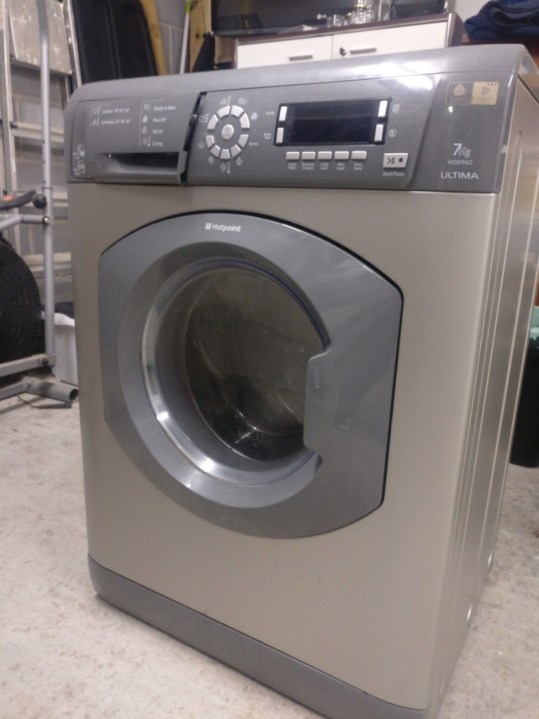 Hotpoint Washer Dryer Silver in Bideford, Devon Gumtree