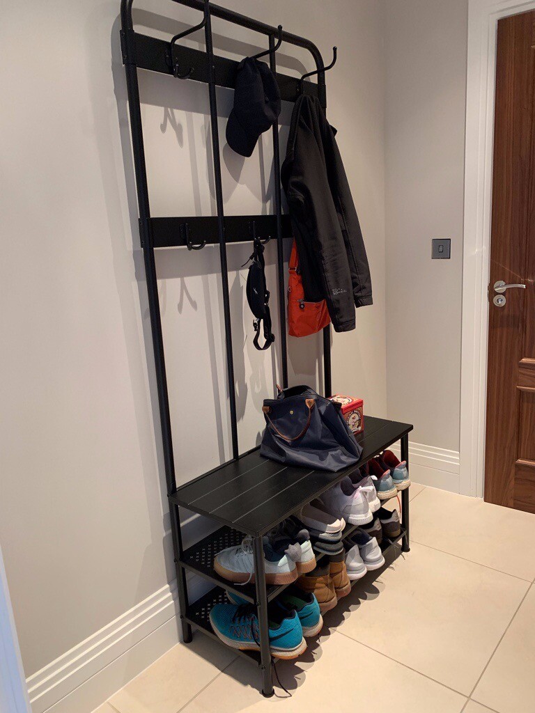 Coat rack with shoe storage bench | in Ascot, Berkshire | Gumtree
