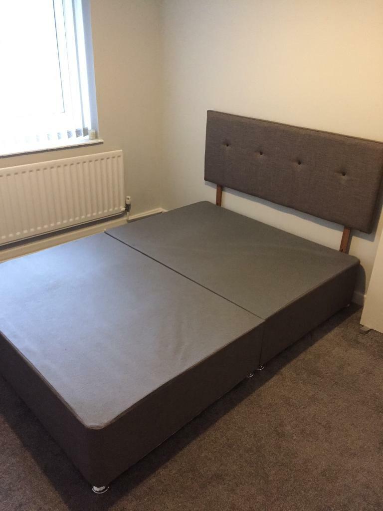 Double bed divan base and headboard in Southampton, Hampshire Gumtree