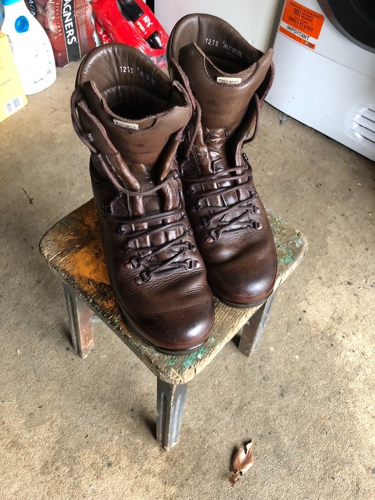 British Army Surplus ALTBERG UK9 Leather Brown Combat Patrol Cadet