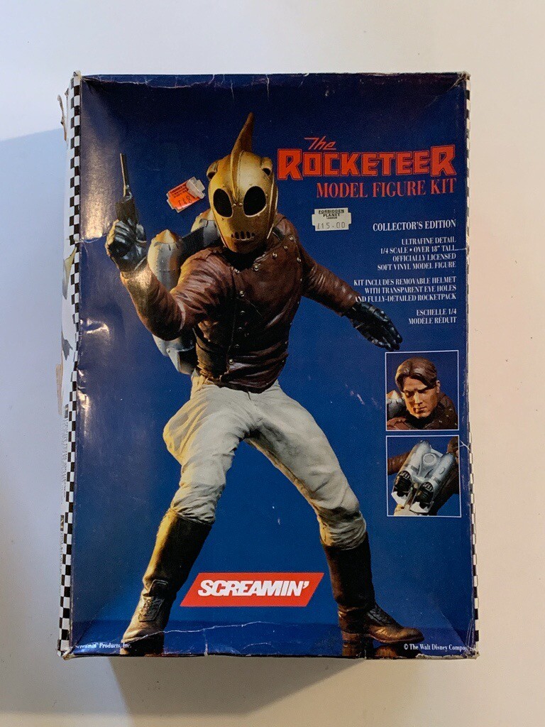 Screamin' 1/4 scale The Rocketeer vinyl model kit 1991 in Kingston