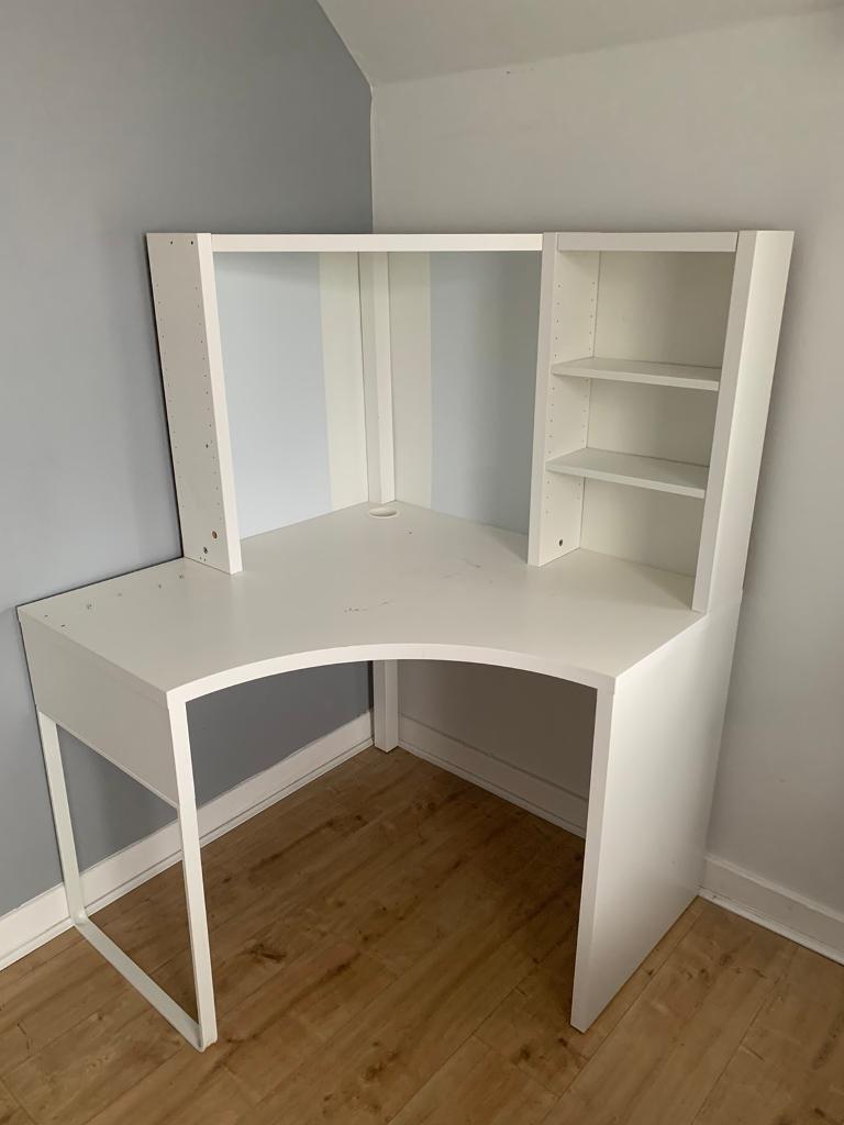Ikea micke corner desk in Renfrew, Renfrewshire Gumtree