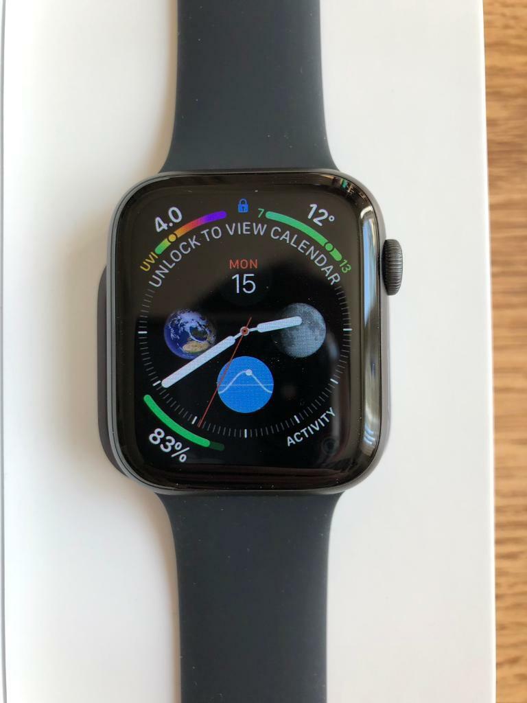 Apple Watch Series 4 GPS 44mm Space Grey | in Soham, Cambridgeshire | Gumtree