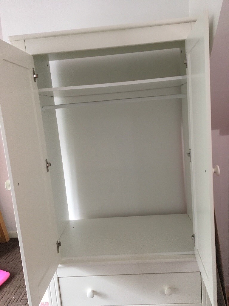 White childrens wardrobe & drawers in Gateshead, Tyne and Wear Gumtree