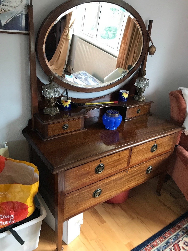 Mirror Backed Edwardian Style Chest Of Drawers In County Antrim
