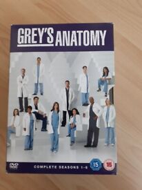 image for DVDs Greys Anatomy Box Set Seasons 1-6