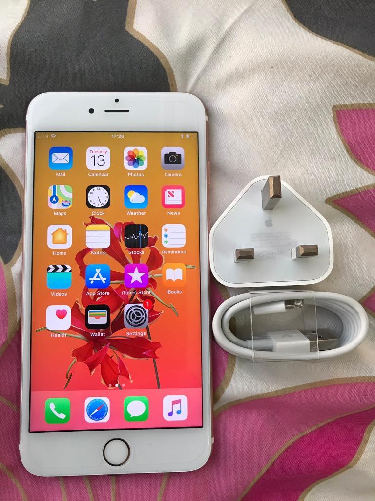 iPhone 6S Plus Rose Gold 64GB Good Condition Unlocked Any Network in