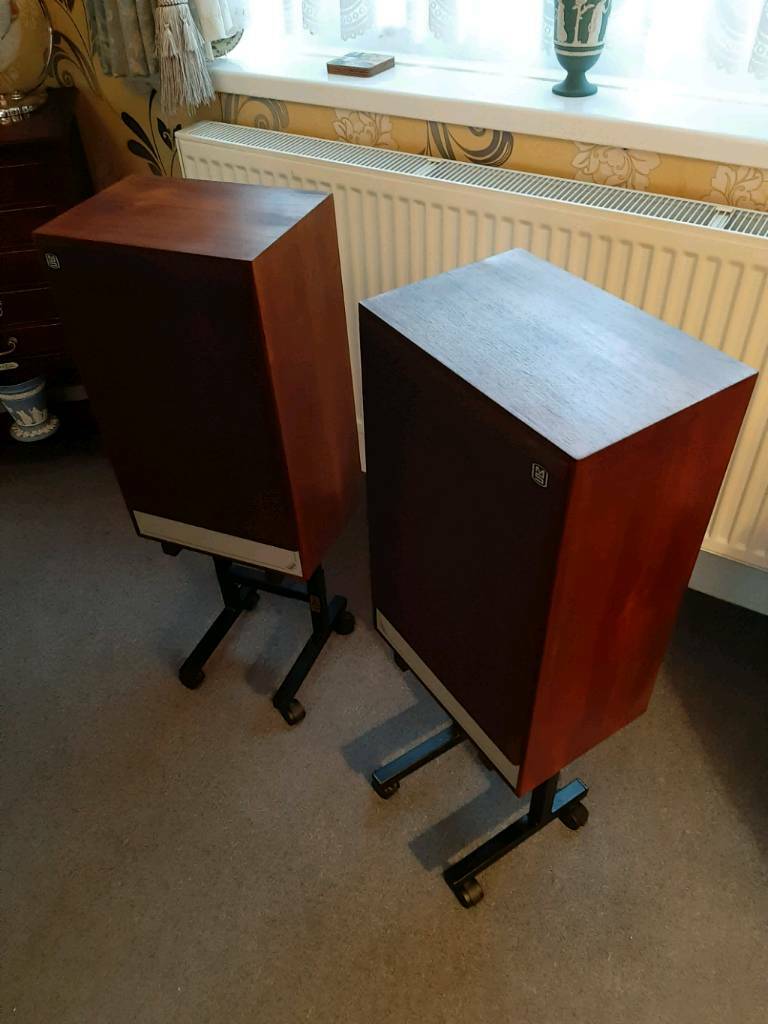 Mordaunt Short Pageant series 2 vintage audiophile speakers with Apollo
