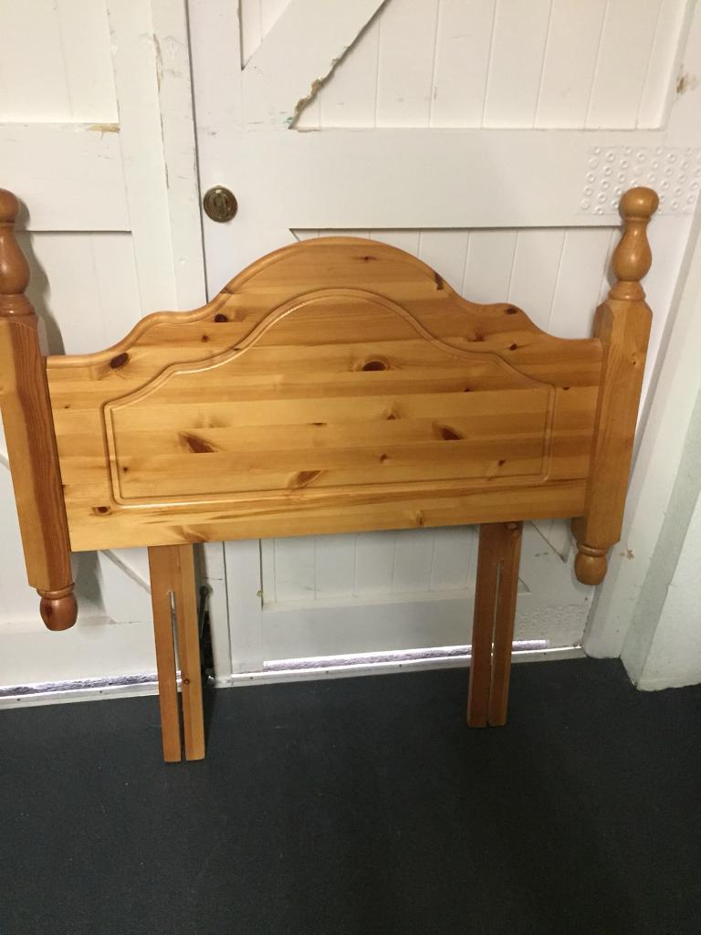 Solid Pine Single Headboard in Plymouth, Devon Gumtree