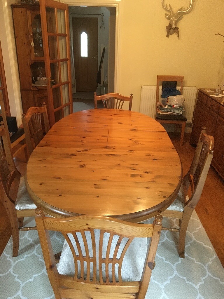 Ducal Victoria Dining table and chairs in Loughborough