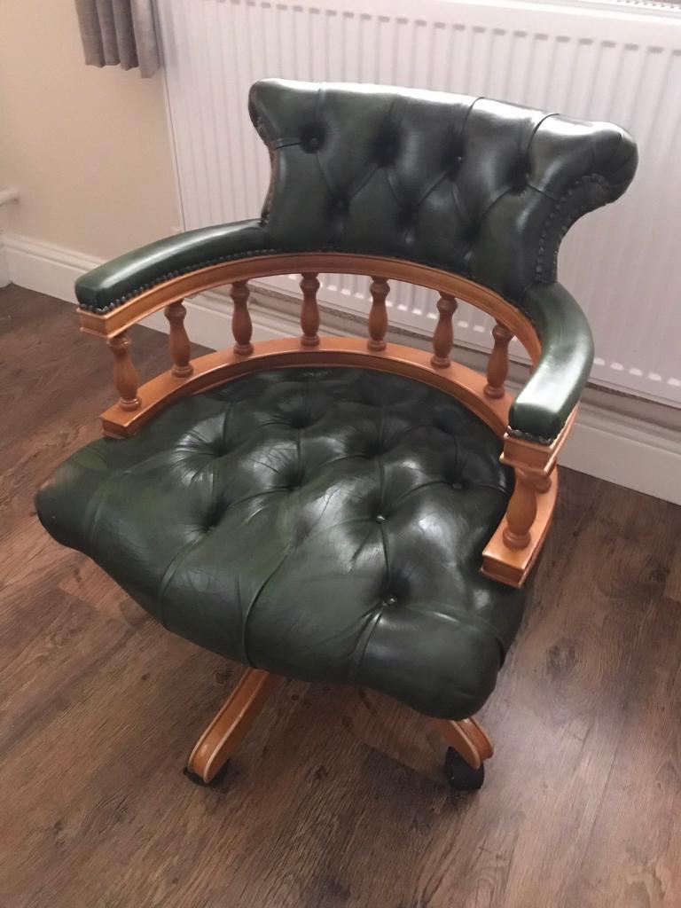 Leather Captains Chair in Liverpool, Merseyside Gumtree