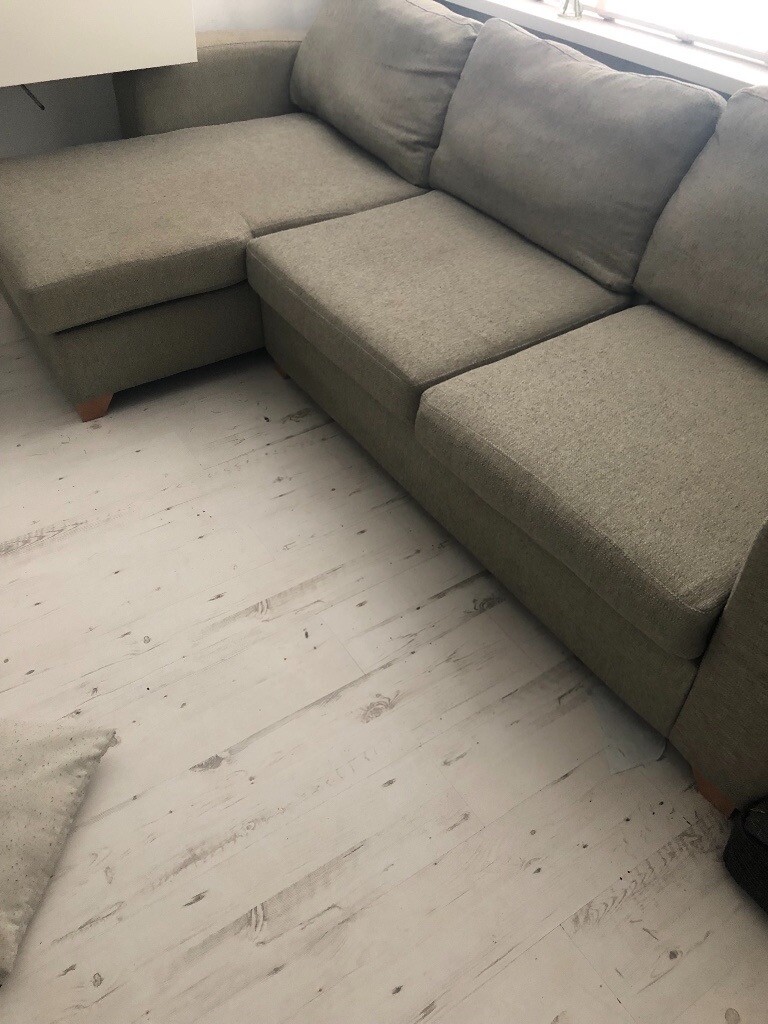 Dfs cream corner sofa in Cosham, Hampshire Gumtree