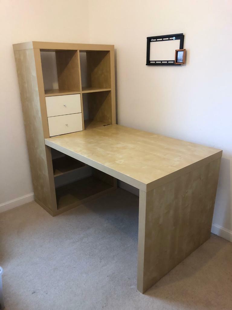 Ikea Birch Desk with Drawers in Mauchline, East Ayrshire Gumtree