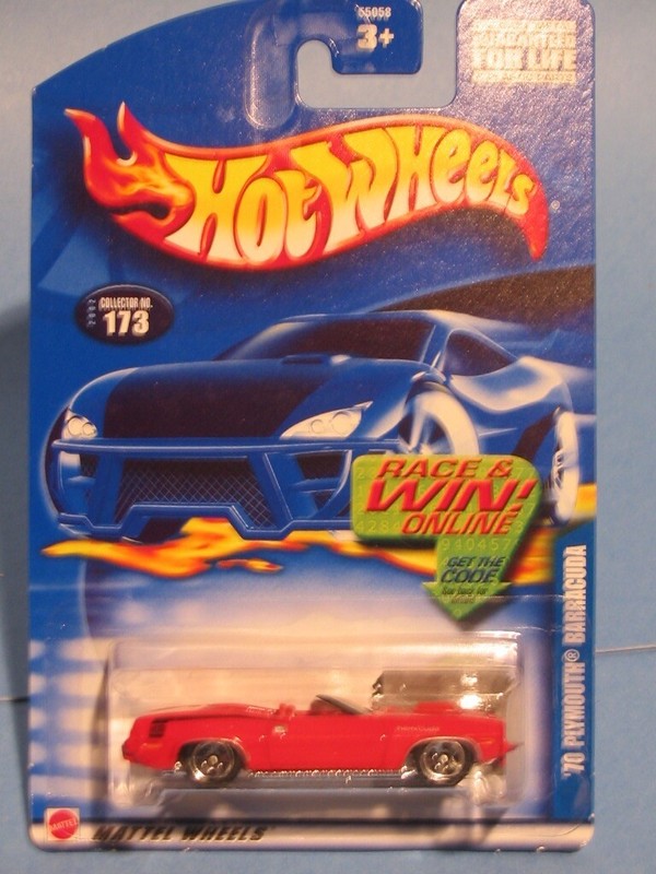 HOT WHEELS 1970 PLYMOUTH BARRACUDA! NEW! NM! | eBay