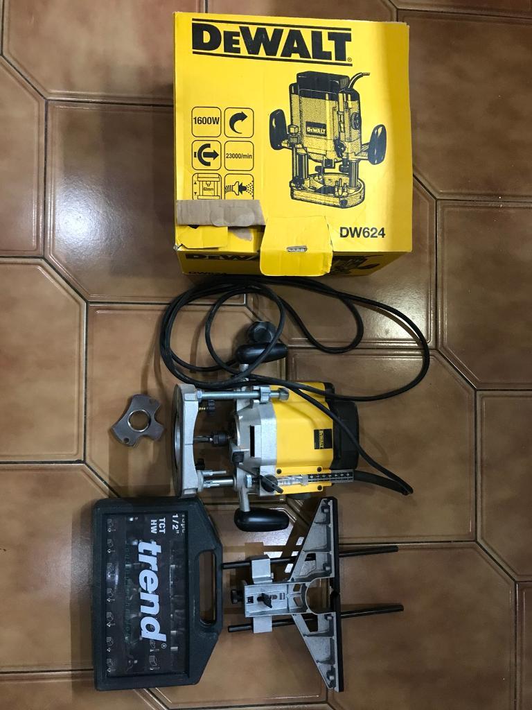 DeWalt Router and Bit Set Boxed in Gorseinon, Swansea Gumtree