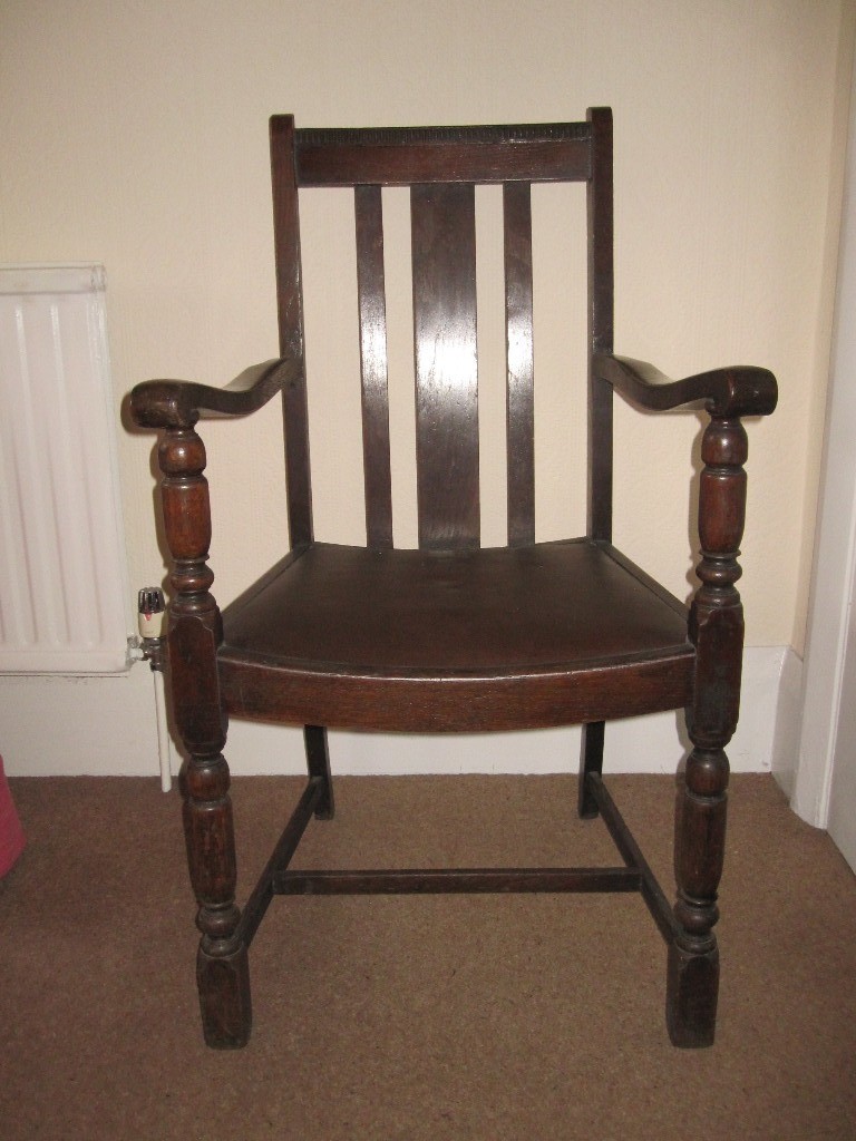 vintage wooden chair with arms in Littleover, Derbyshire Gumtree