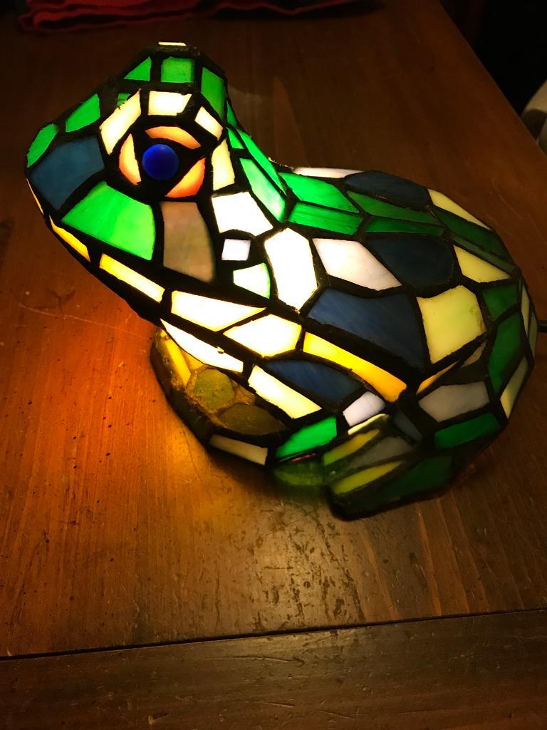 Stained Glass Tiffany style frog lamp in Christchurch, Dorset Gumtree