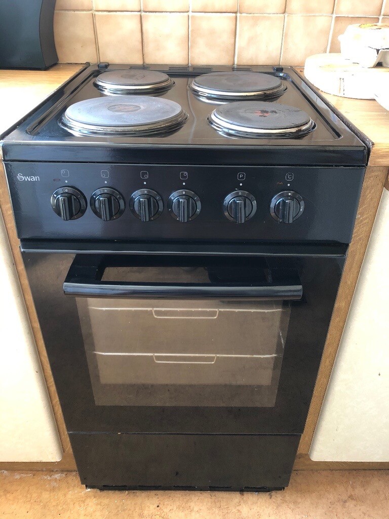 Swan Black electric cooker 60cm in Bangor, County Down Gumtree