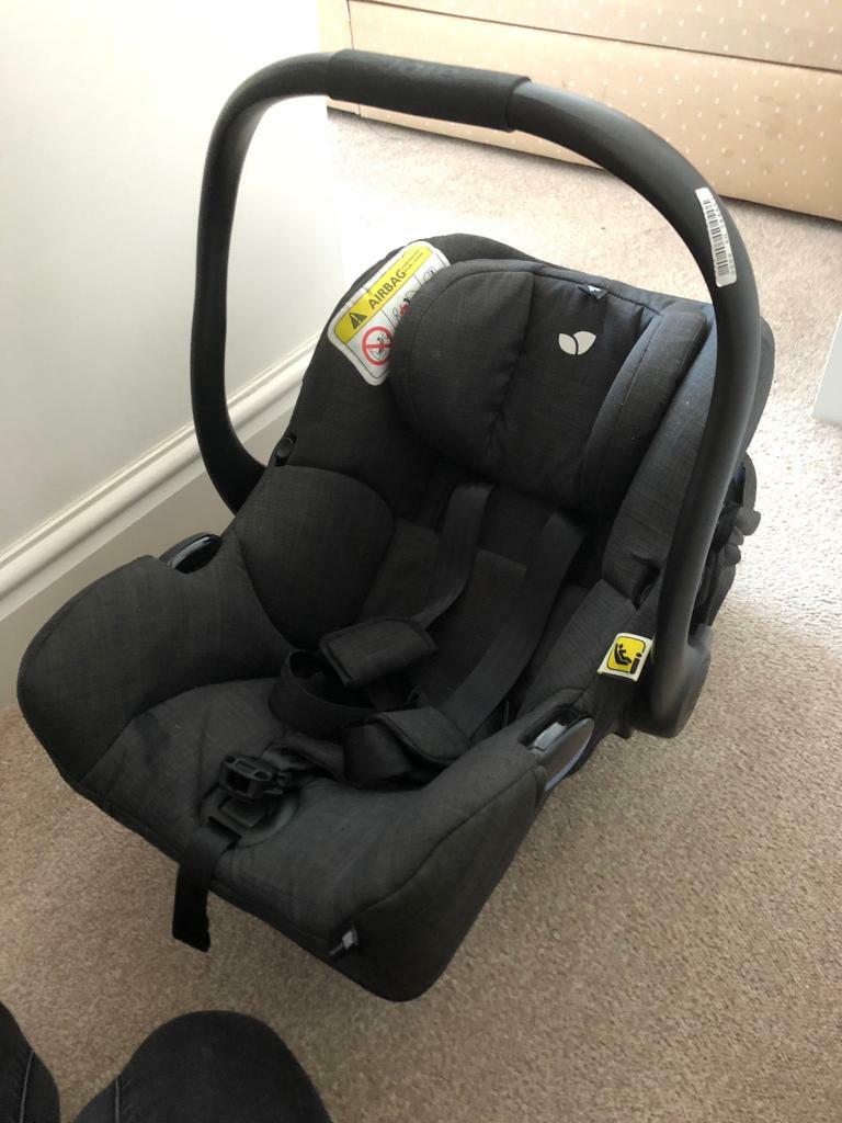 JOIE I GEMM BABY CAR SEAT CARRIER WITH ISOFIX BASE 012 MONTHS REAR