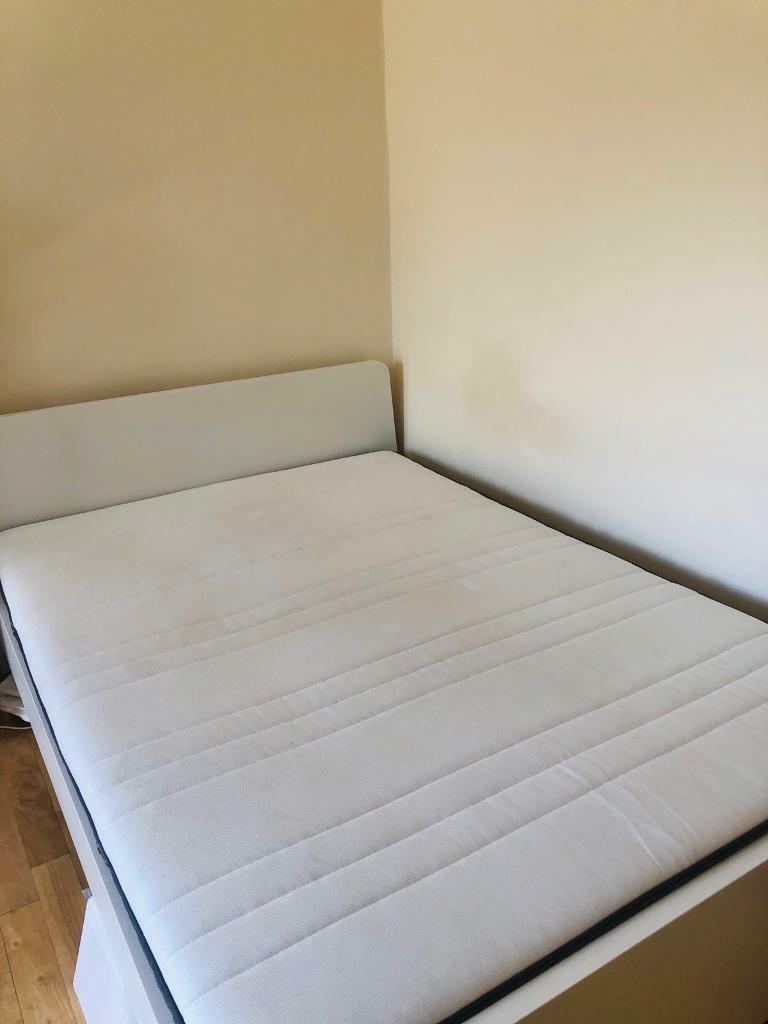Ikea Hovag Mattress Standard Double in Kennington, London Gumtree