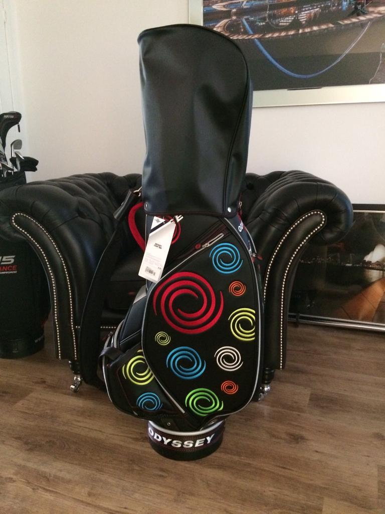 Odyssey 2017 swirl tour staff golf bag Brand New with tags in