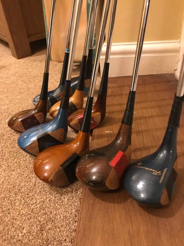 Retro Wooden Golf Woods Free in Woking, Surrey Gumtree
