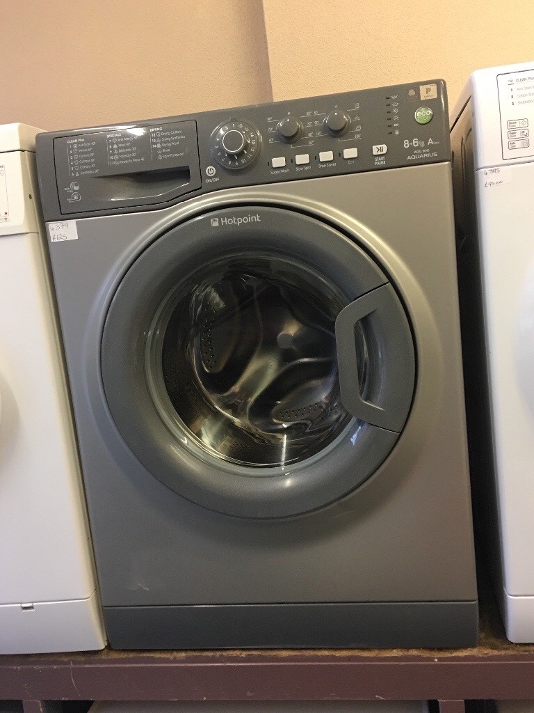 Hotpoint WDAL8640 8+6kg 1600 Spin Washer Dryer in Silver 4379 in